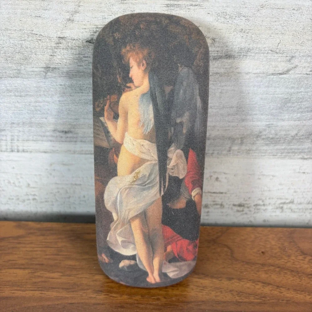 Galleria Doria Pamphilj Caravaggio's Baroque Rest on the Flight into Egypt Glass